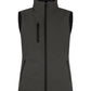 Ladies Padded Softshell Vest - Dark Grey