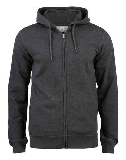 Premium OC Full Zip Hoody - Anthracite Melange