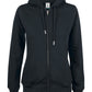 Ladies Premium OC Full Zip Hoody - Black