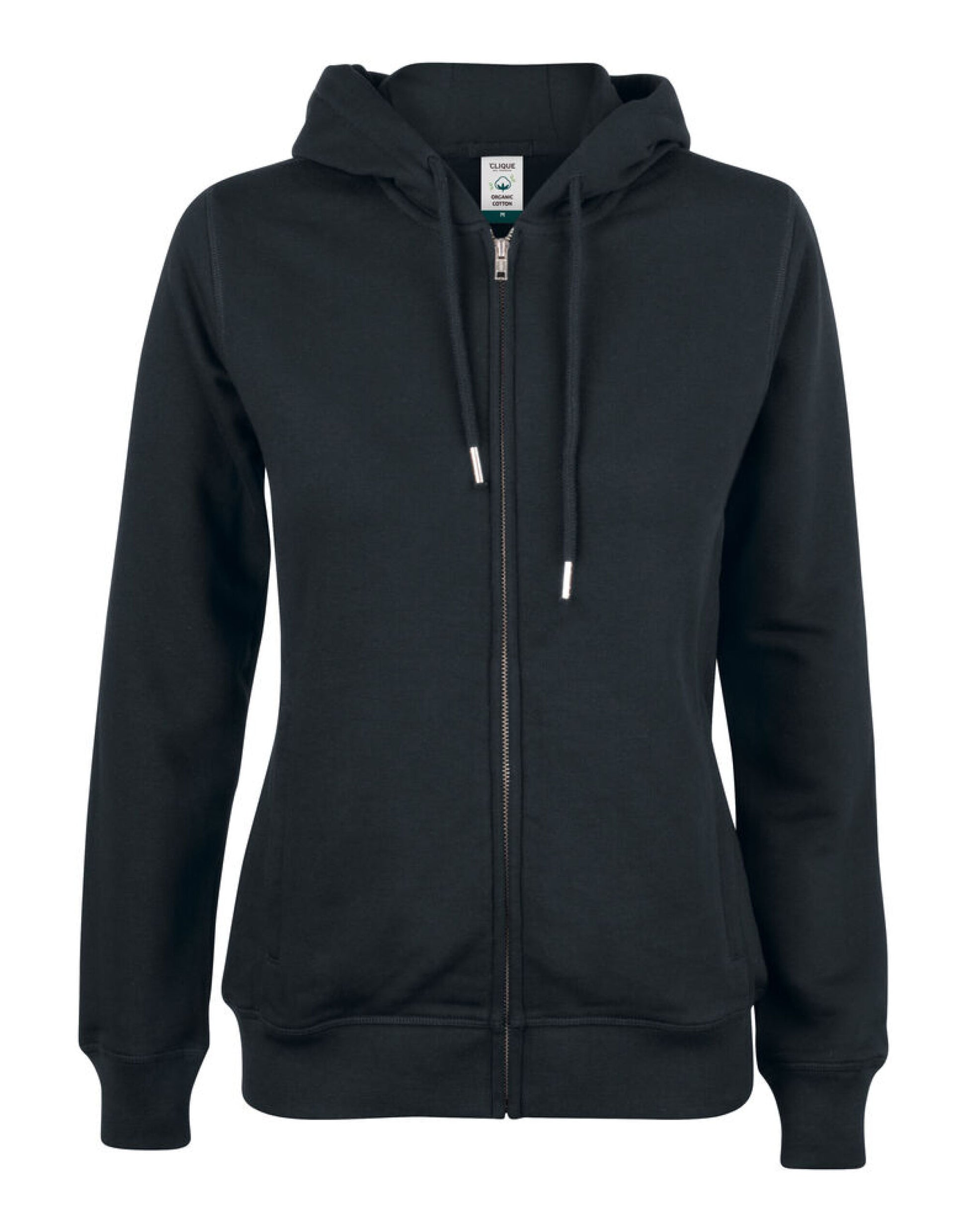 Ladies Premium OC Full Zip Hoody - Black