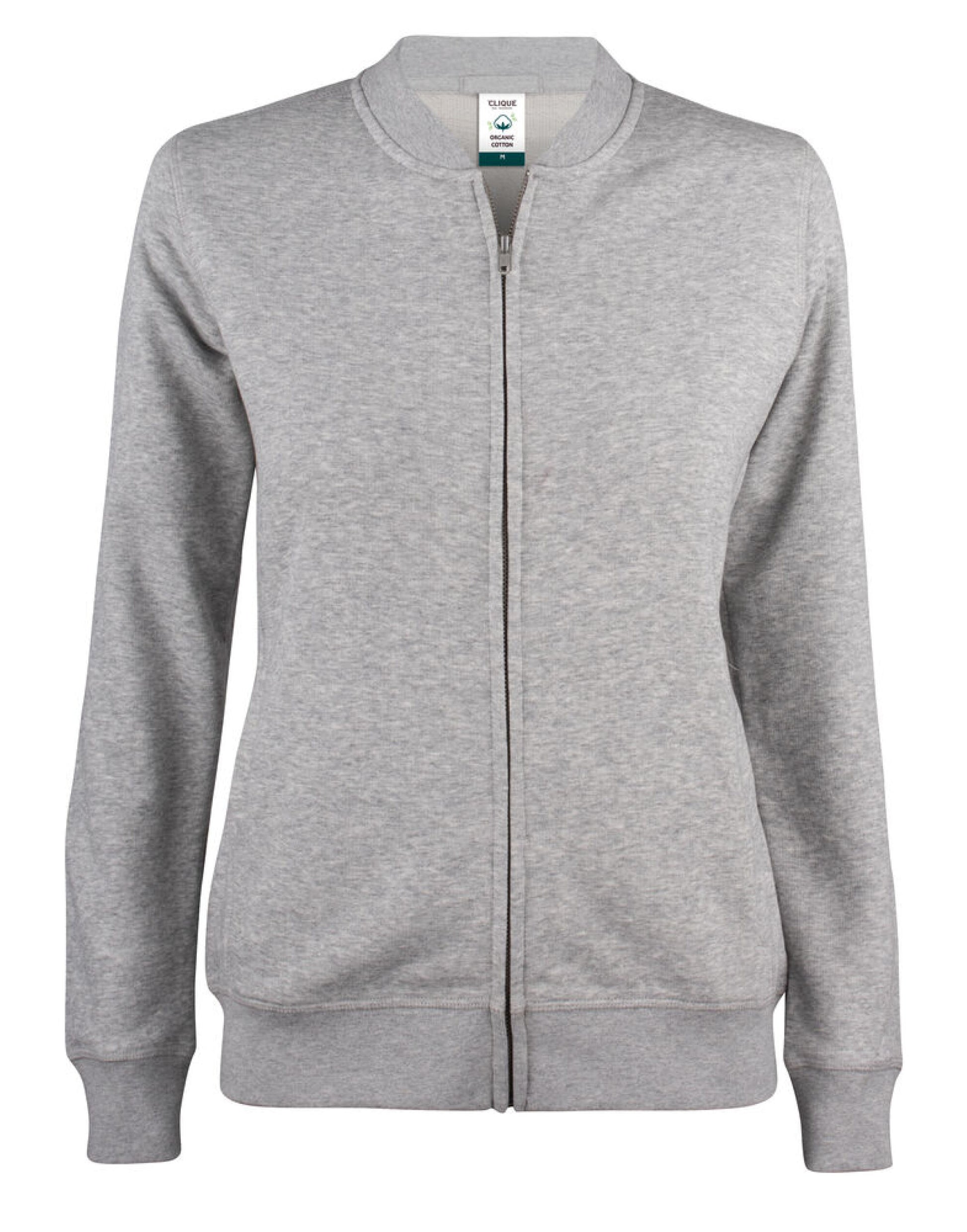 Ladies Premium OC Cardigan _x000D_ - Grey Melange
