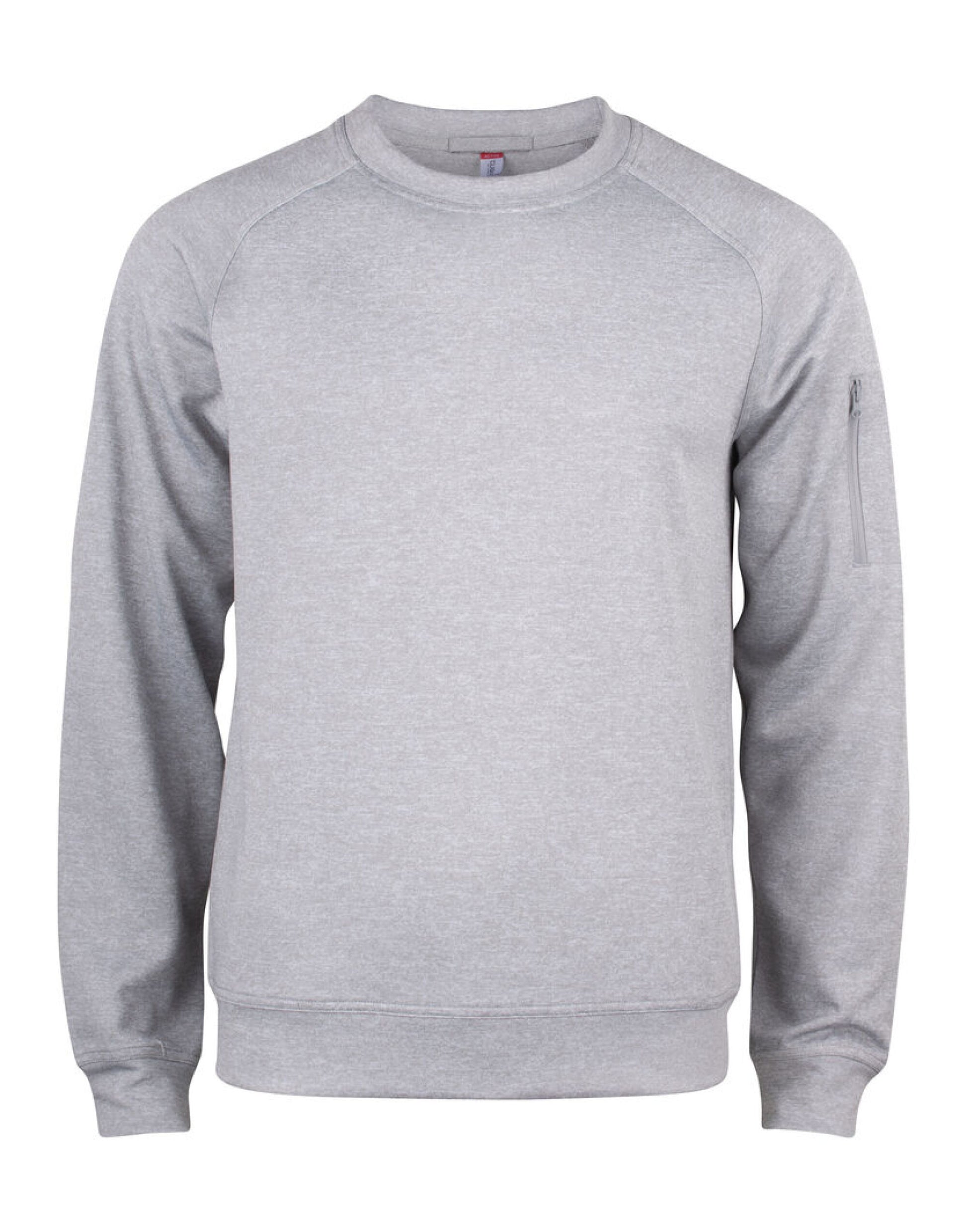 Basic Active Roundneck - Grey Melange
