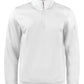 Basic Active Half Zip - White