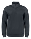 Basic Active Half Zip - Black