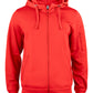 Basic Active Full Zip Hoody _x000D_ - Red