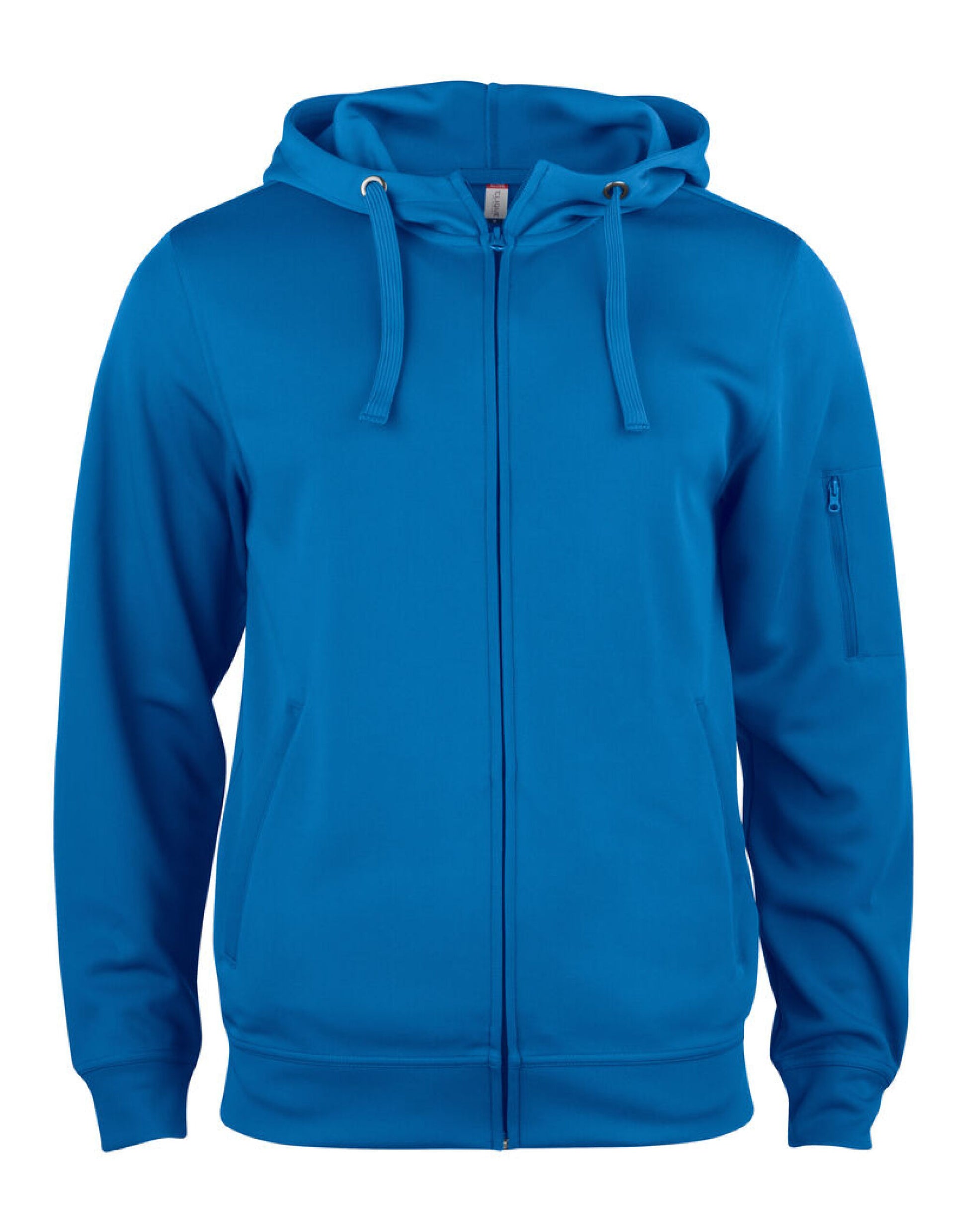 Basic Active Full Zip Hoody _x000D_ - Royal Blue