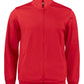 Basic Active Cardigan - Red