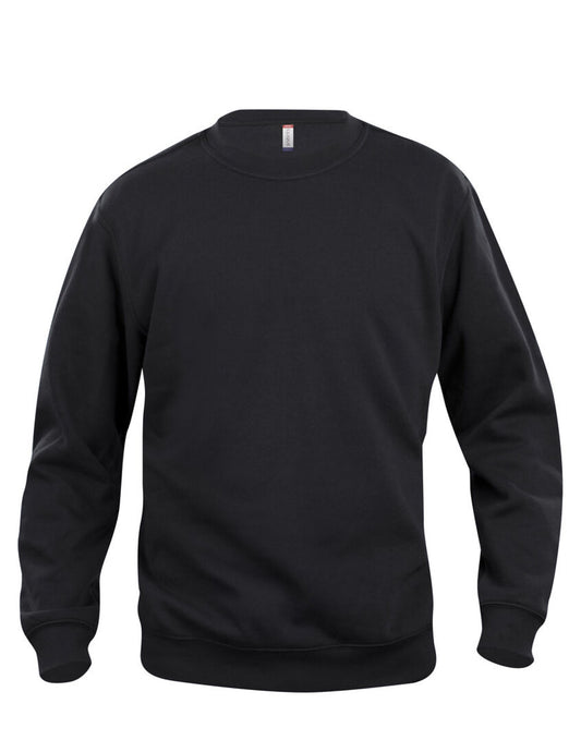 Basic Roundneck Sweatshirt - Black
