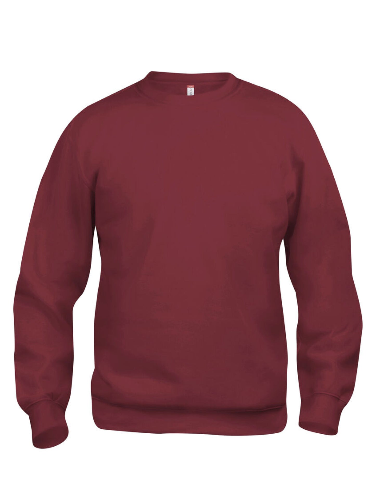 Basic Roundneck Sweatshirt - Burgundy