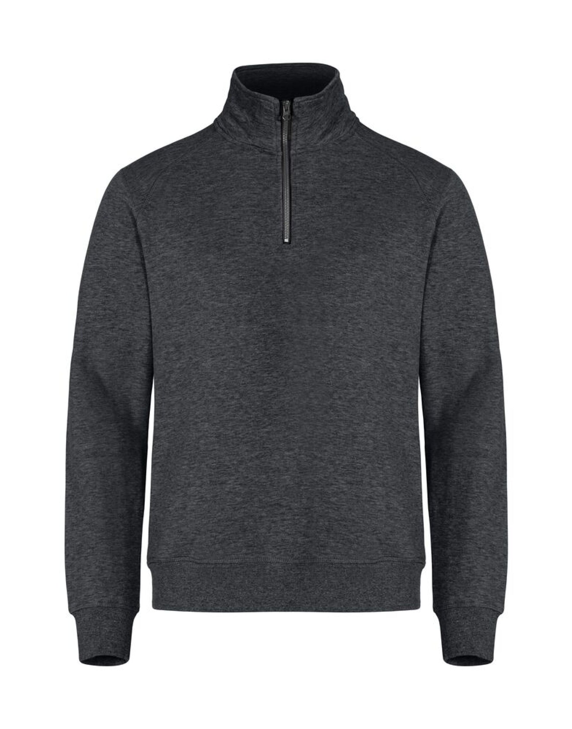Basic Half Zip - Anthracite Melange
