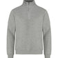 Basic Half Zip - Grey Melange