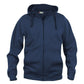 Men's Basic Hoody Full Zip - Dark Navy