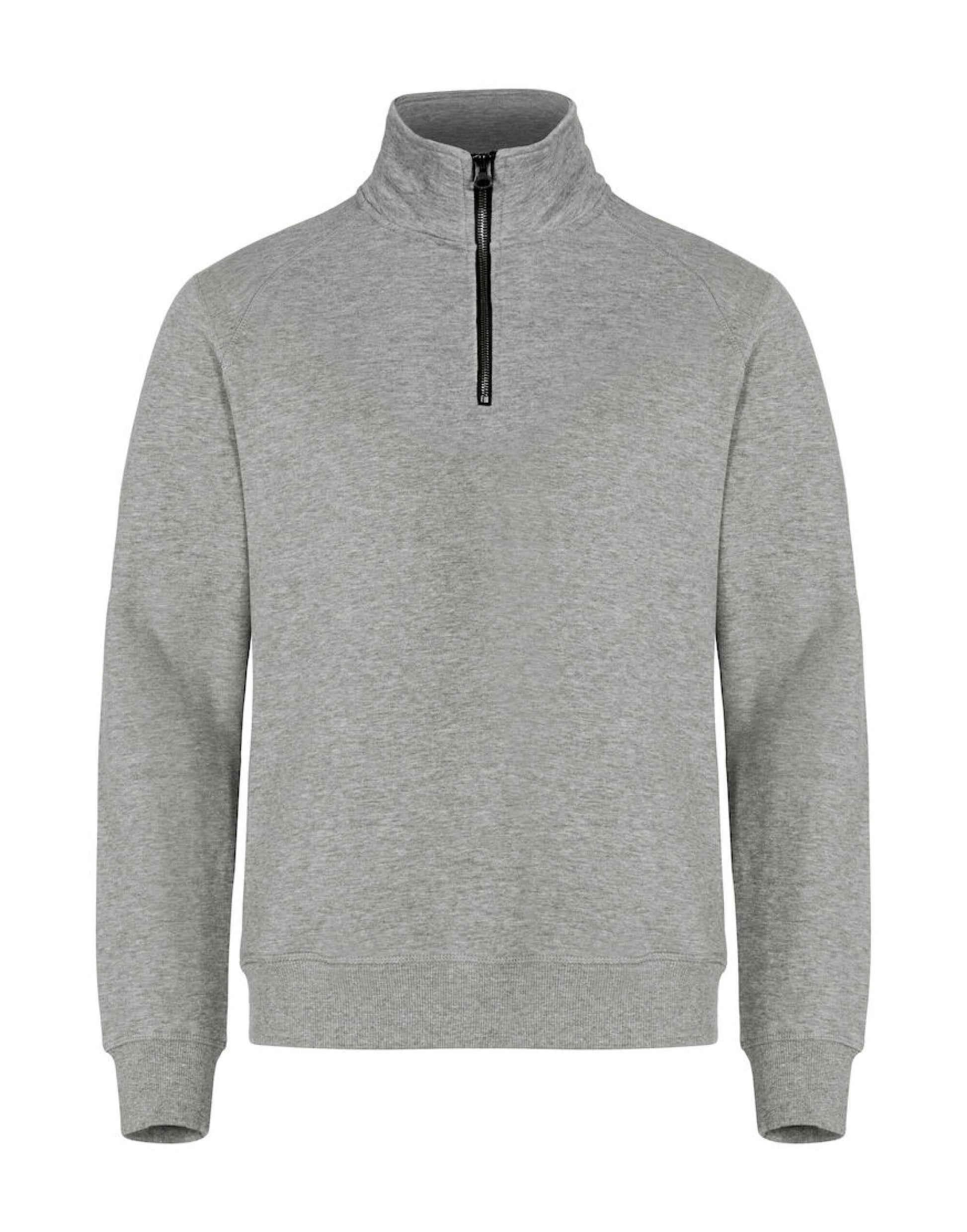 Classic Half Zip - Grey Melange