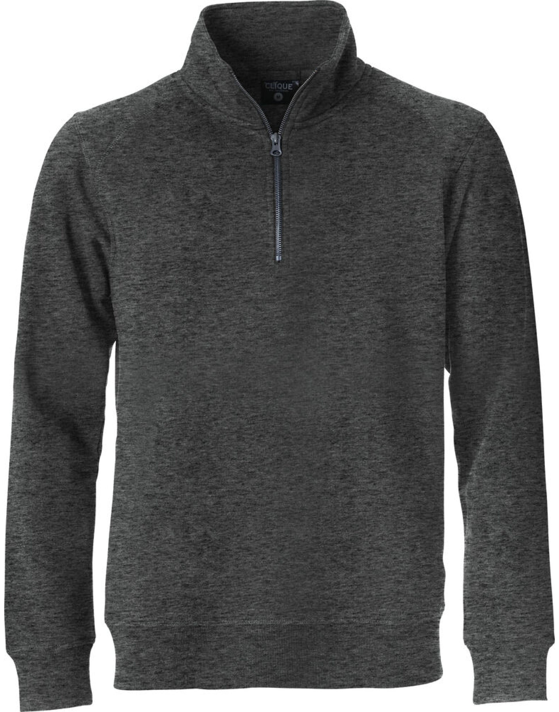 Classic Half Zip - Anthracite Melange