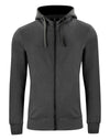 Classic Full Zip Hoody - Anthracite Melange