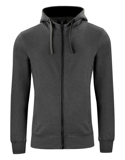 Classic Full Zip Hoody - Anthracite Melange