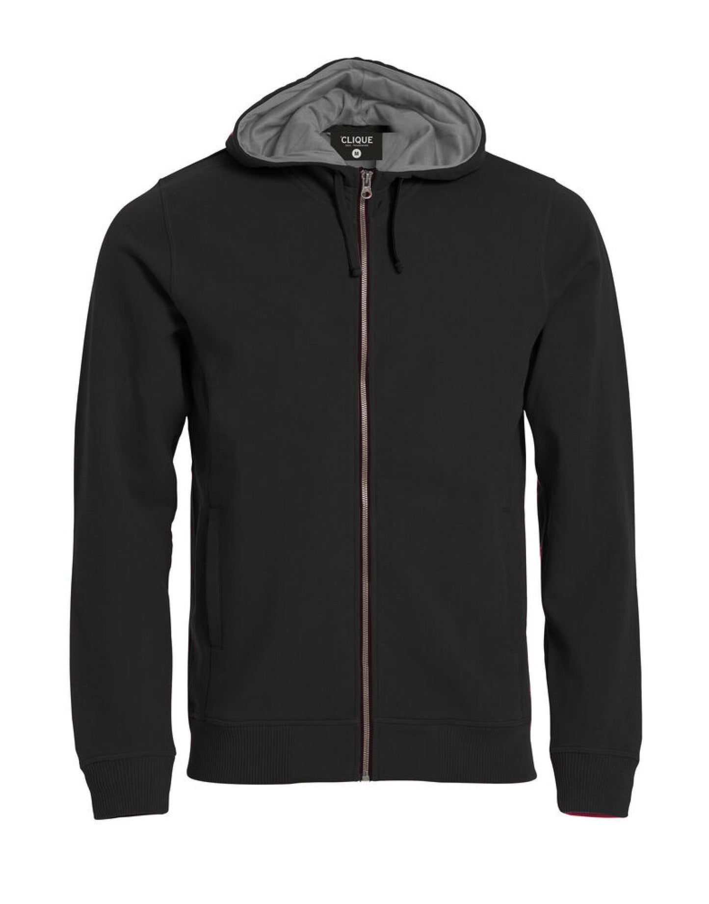 Classic Full Zip Hoody - Black