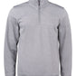 Basic Active Half Zip Junior - Grey Melange