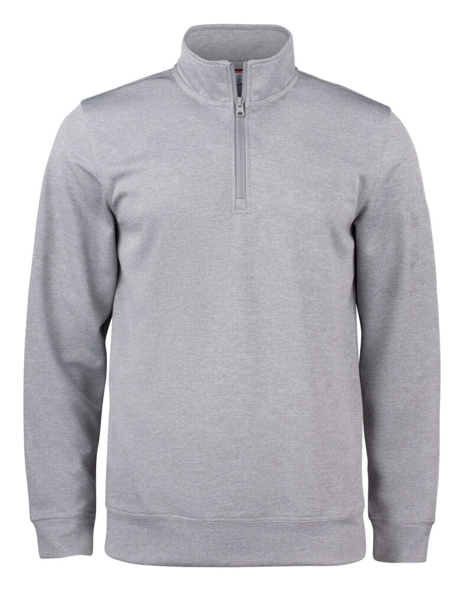 Basic Active Half Zip Junior - Grey Melange