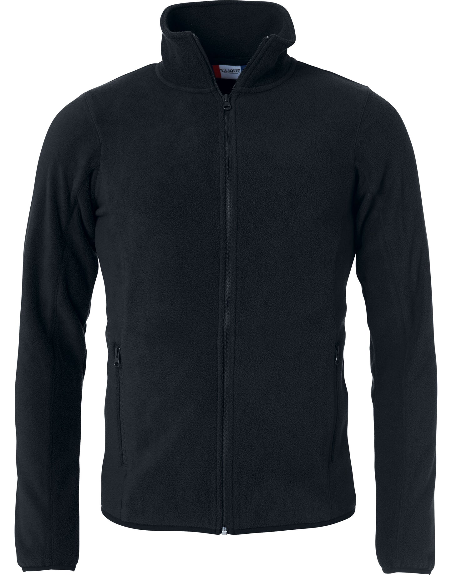 Basic Polar Fleece Jacket - Black