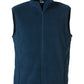 Basic Polar Fleece Vest - Dark Navy