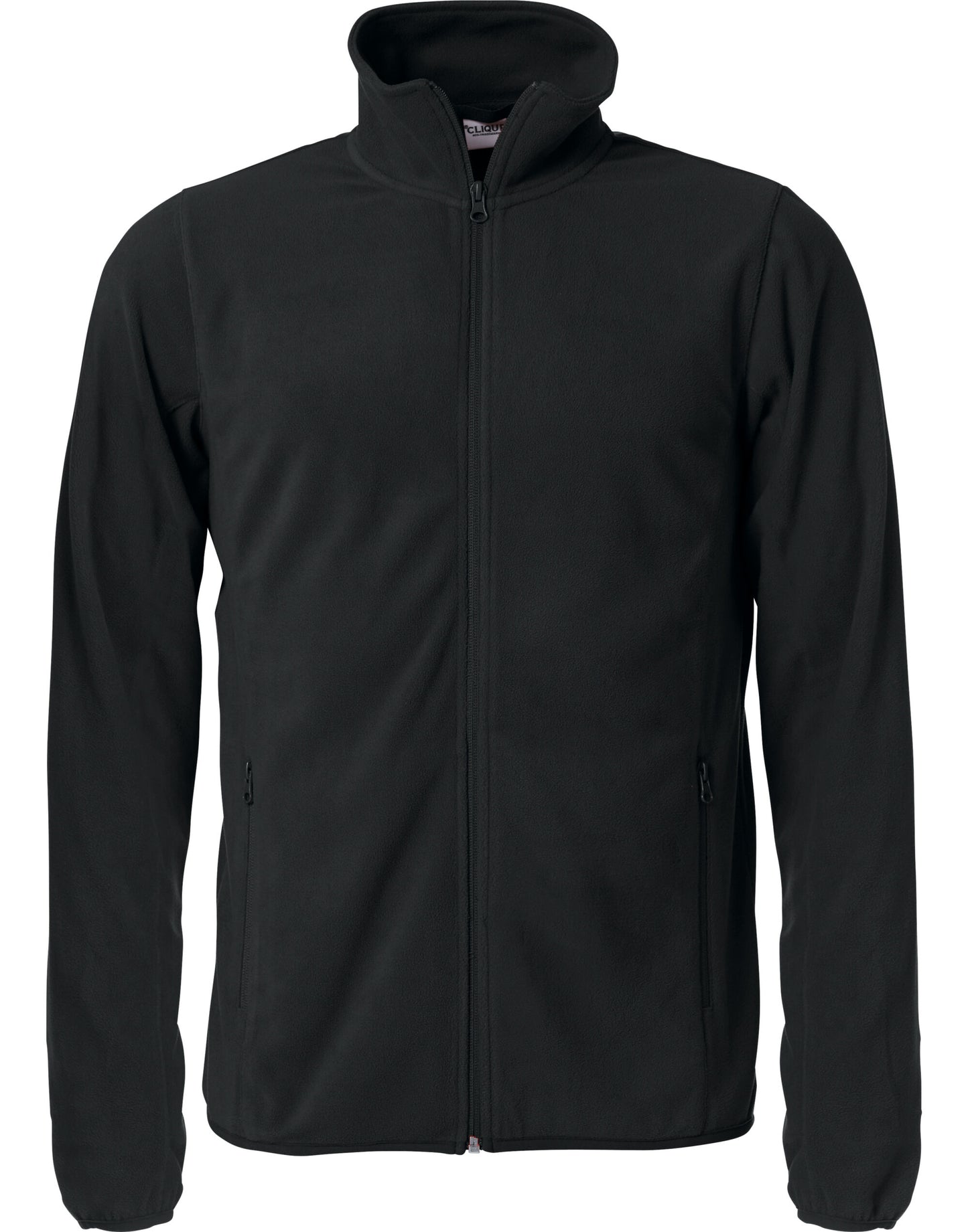 Basic Micro Fleece Jacket - Black