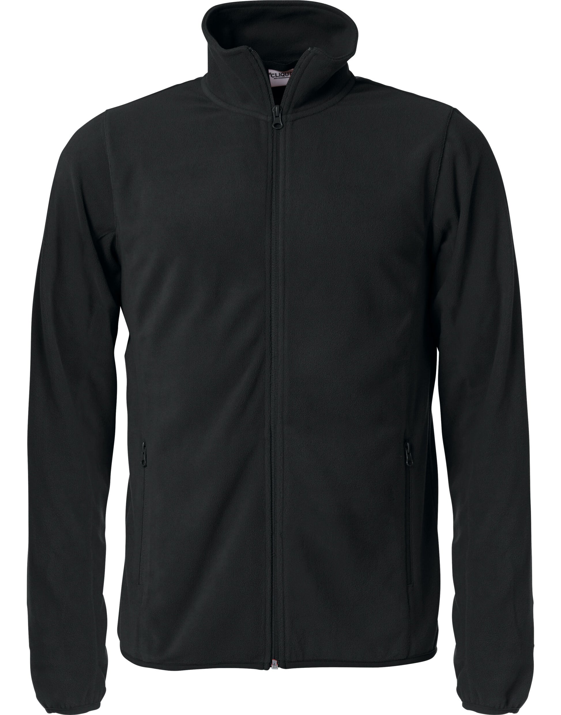 Basic Micro Fleece Jacket - Black