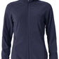 Ladies Basic Micro Fleece Jacket - Dark Navy