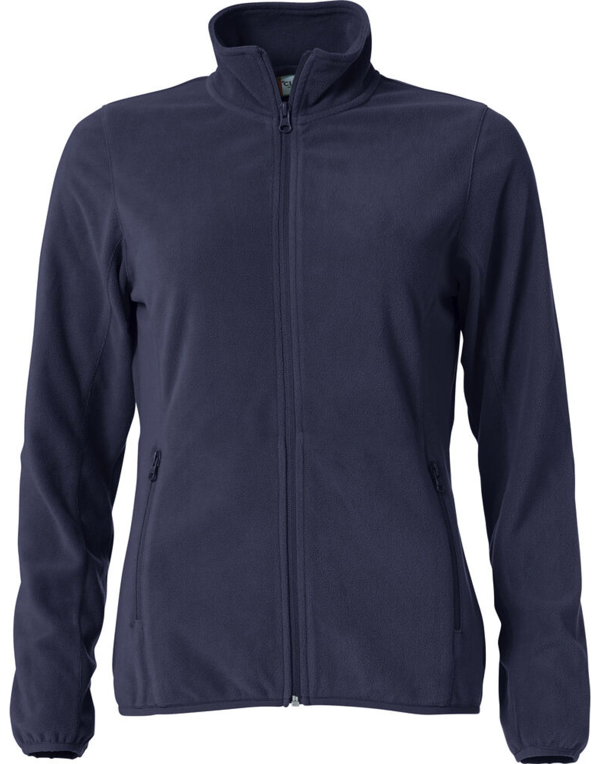 Ladies Basic Micro Fleece Jacket - Dark Navy