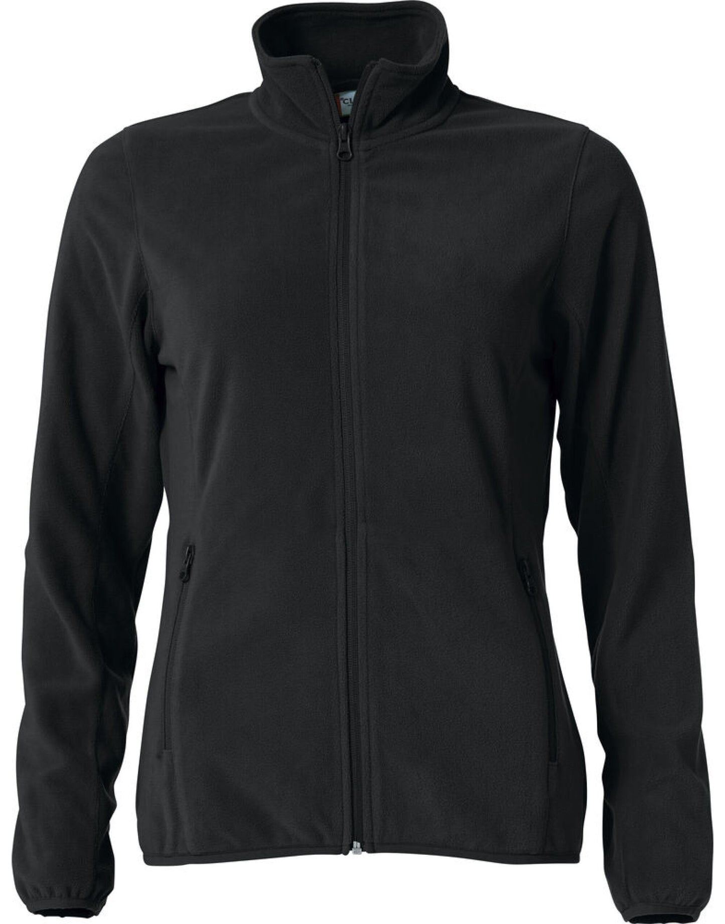 Ladies Basic Micro Fleece Jacket - Black