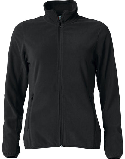 Ladies Basic Micro Fleece Jacket - Black