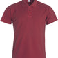 Basic Polo - Burgundy