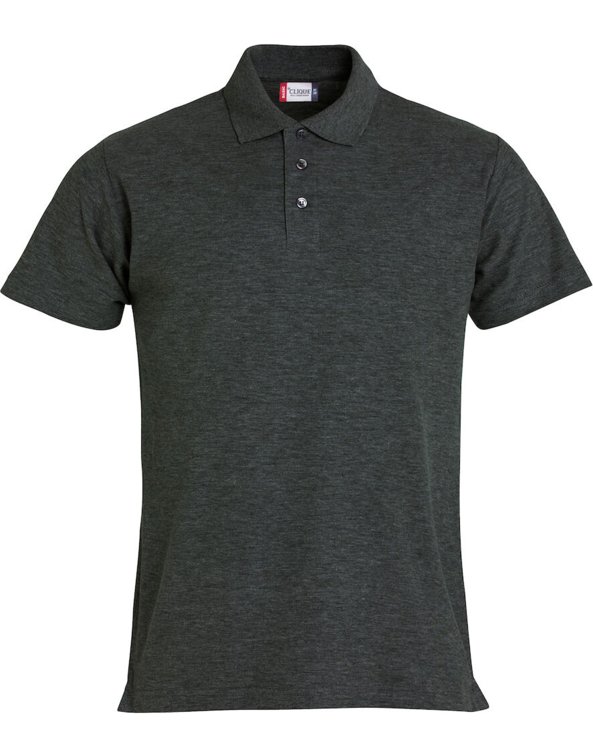 Basic Polo - Anthracite Melange