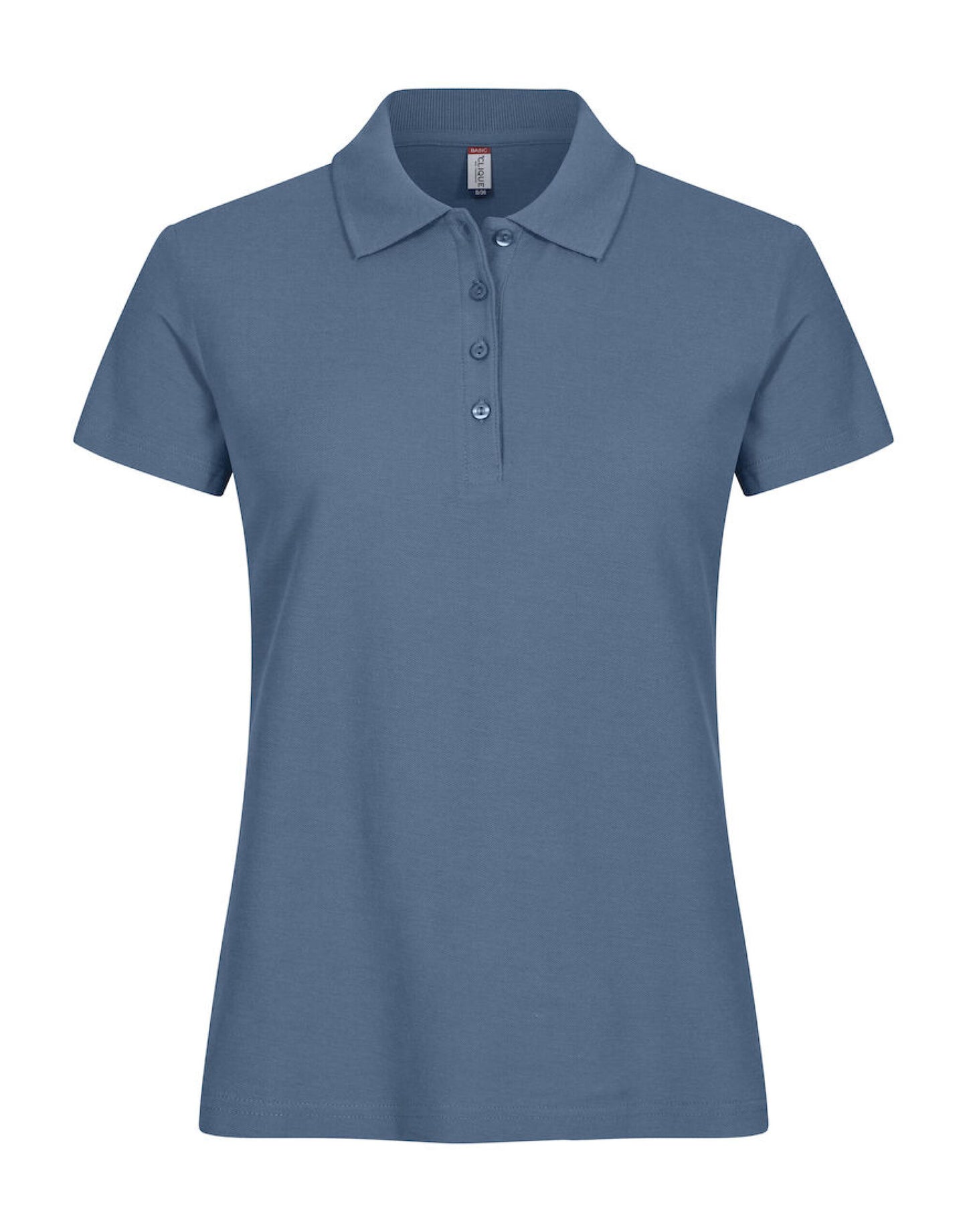 Ladies Basic Polo - Steel Blue