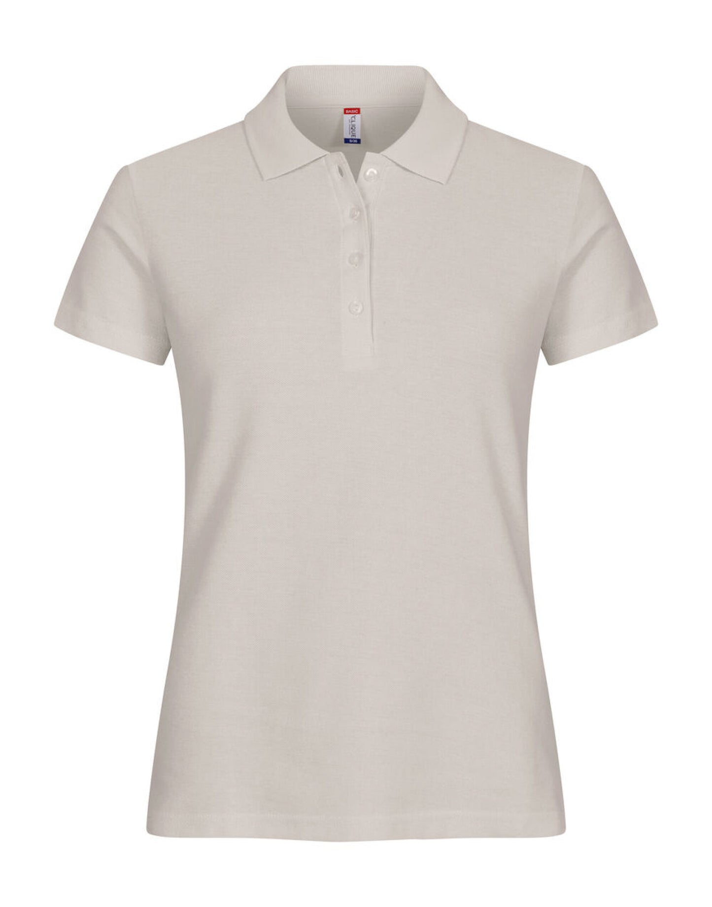 Ladies Basic Polo - Stone