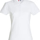 Ladies Basic Polo - White