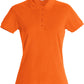 Ladies Basic Polo - Blood Orange