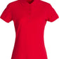 Ladies Basic Polo - Red