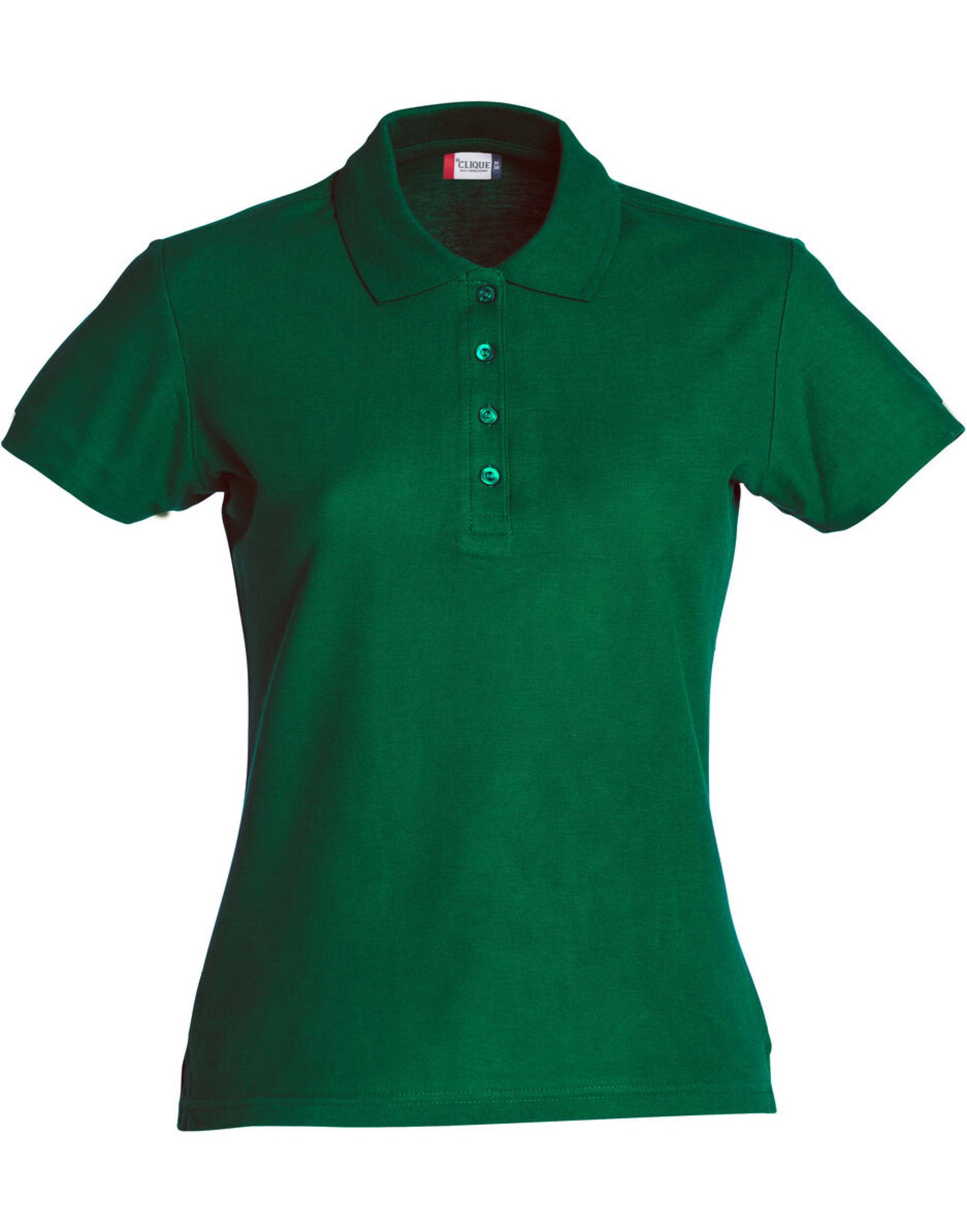 Ladies Basic Polo - Bottle Green