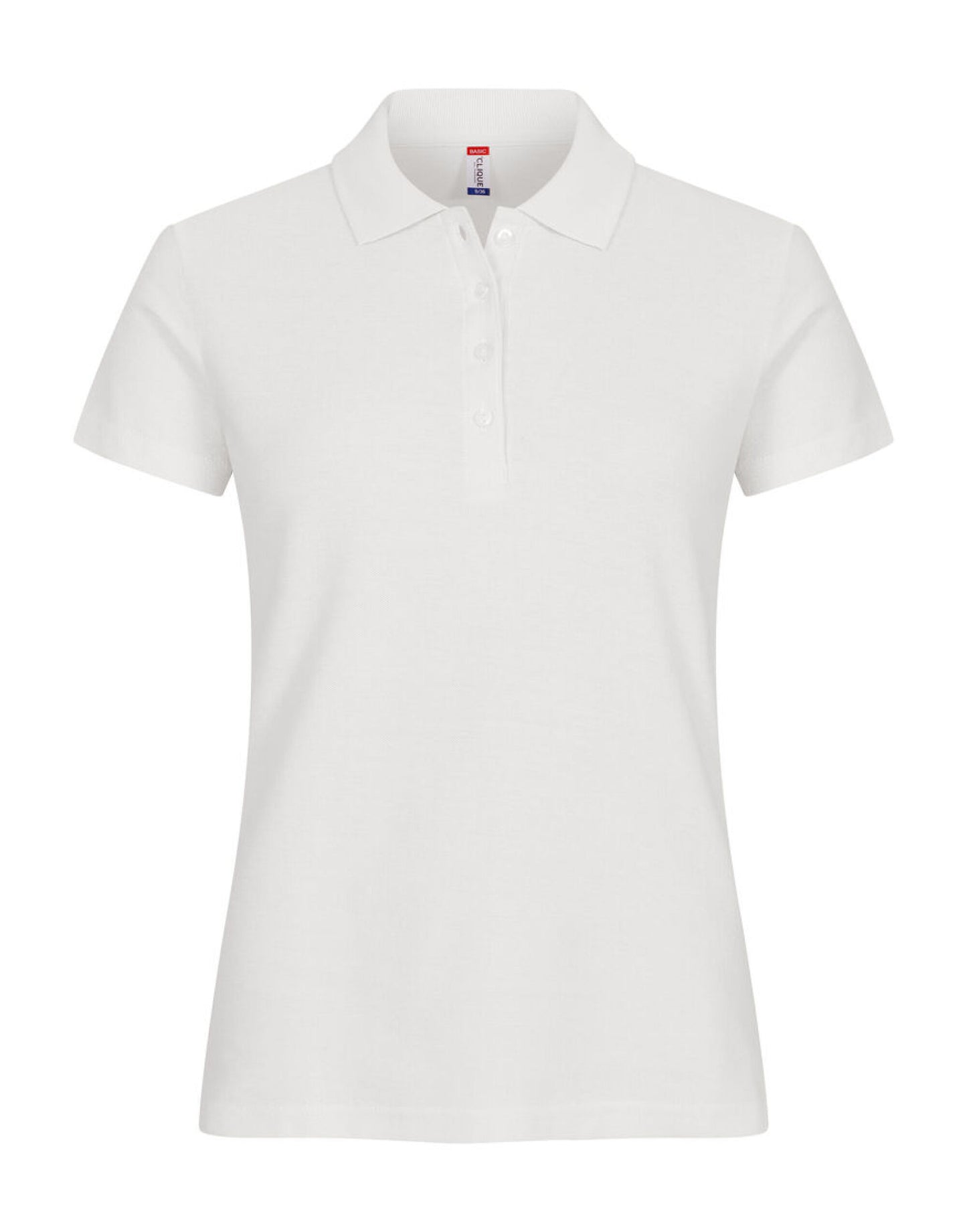 Ladies Basic Polo - Off White