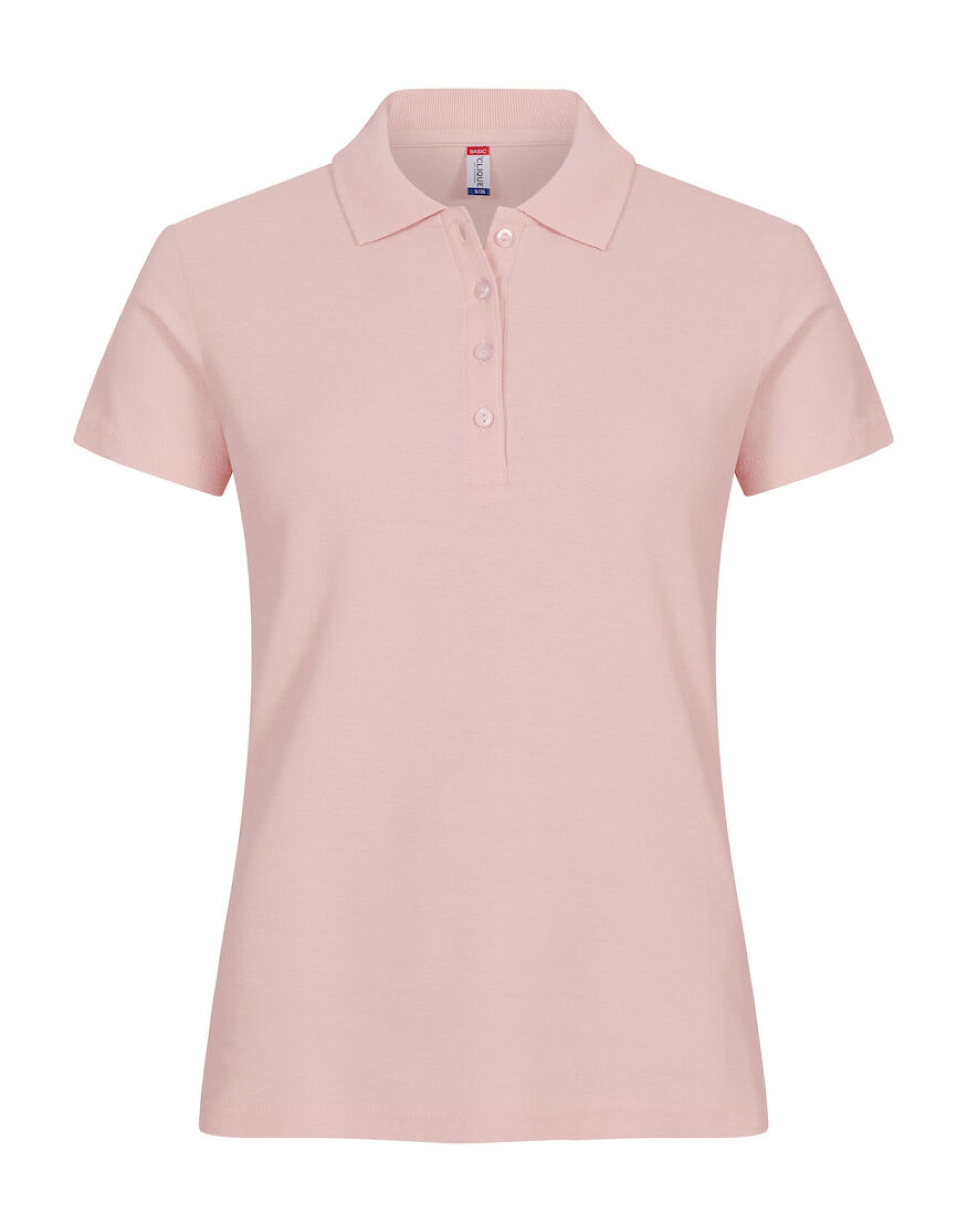 Ladies Basic Polo - Candy Pink