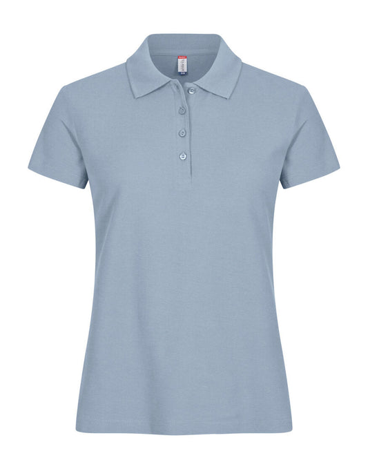 Ladies Basic Polo - Soft Blue
