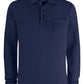 Basic Pocket Polo L/S - Dark Navy