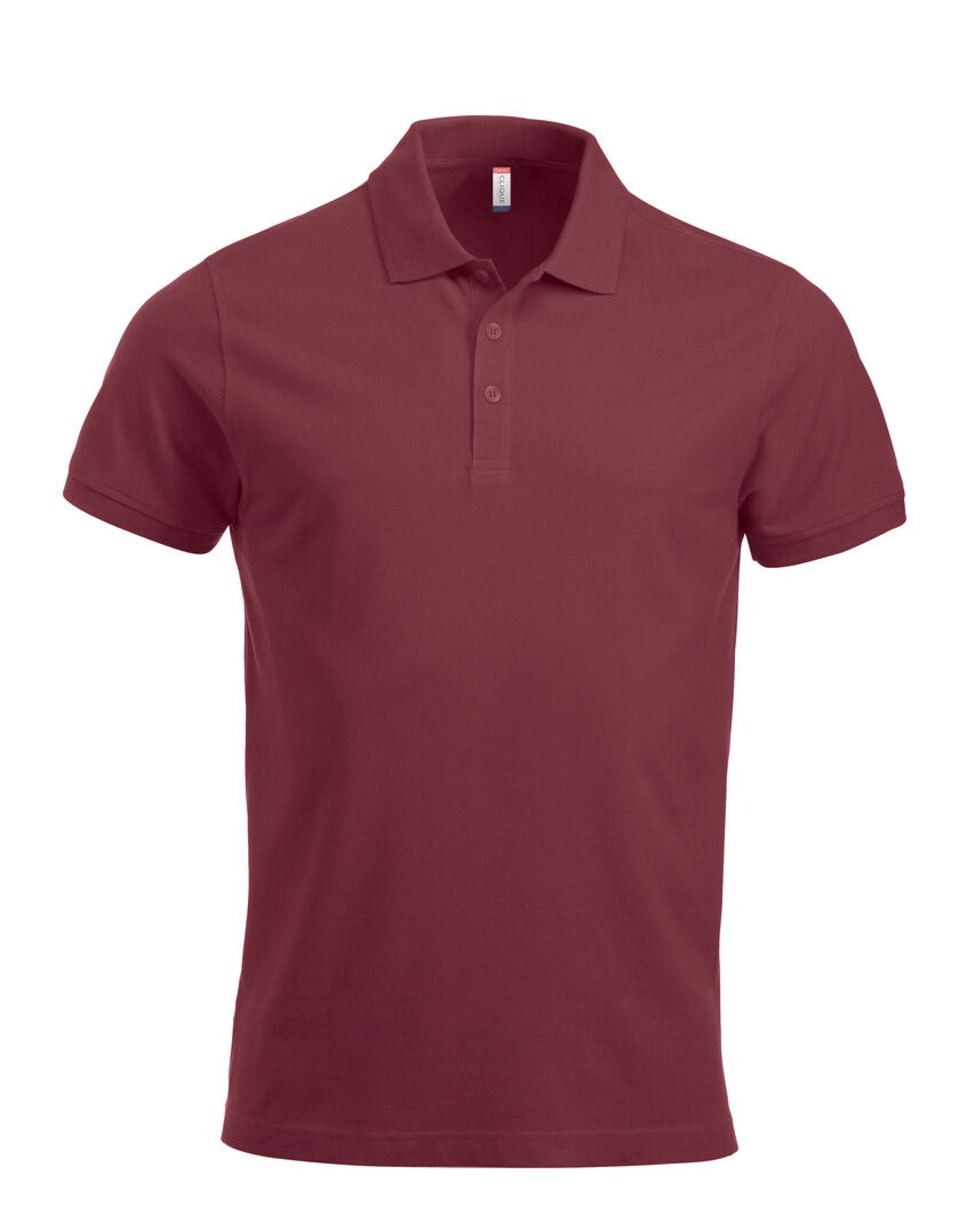 Short Sleeve Classic Lincoln - Burgundy