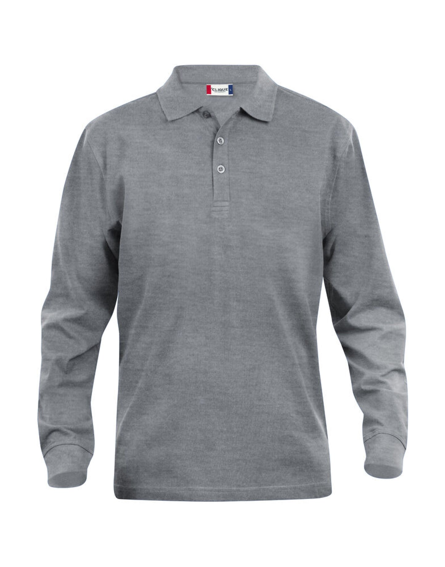 Long Sleeve Classic Lincoln - Grey Melange