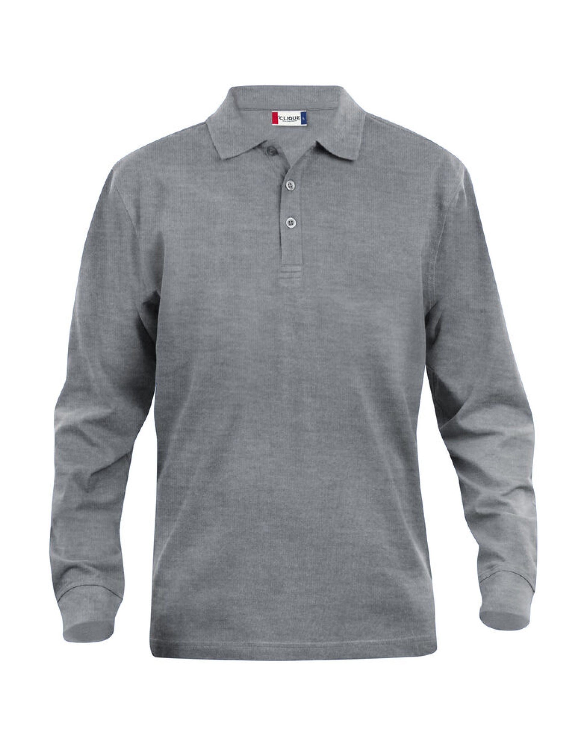 Long Sleeve Classic Lincoln - Grey Melange