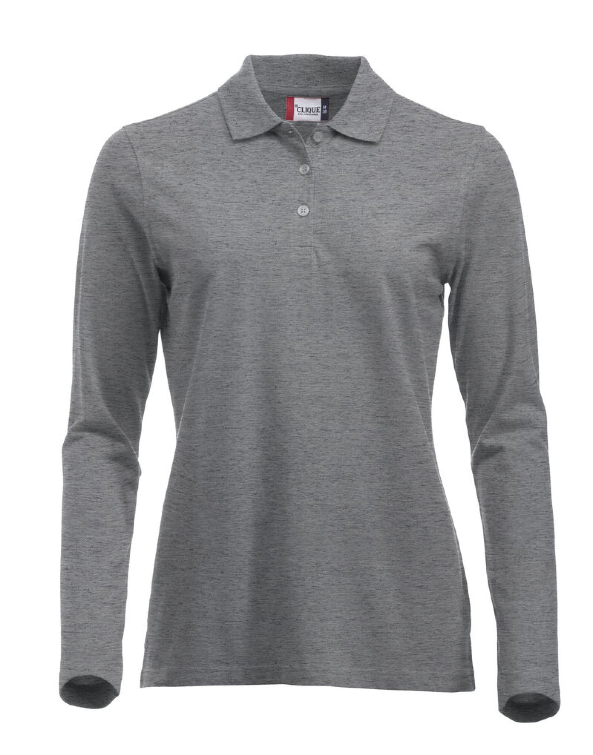 Long Sleeve Classic Marion - Grey Melange