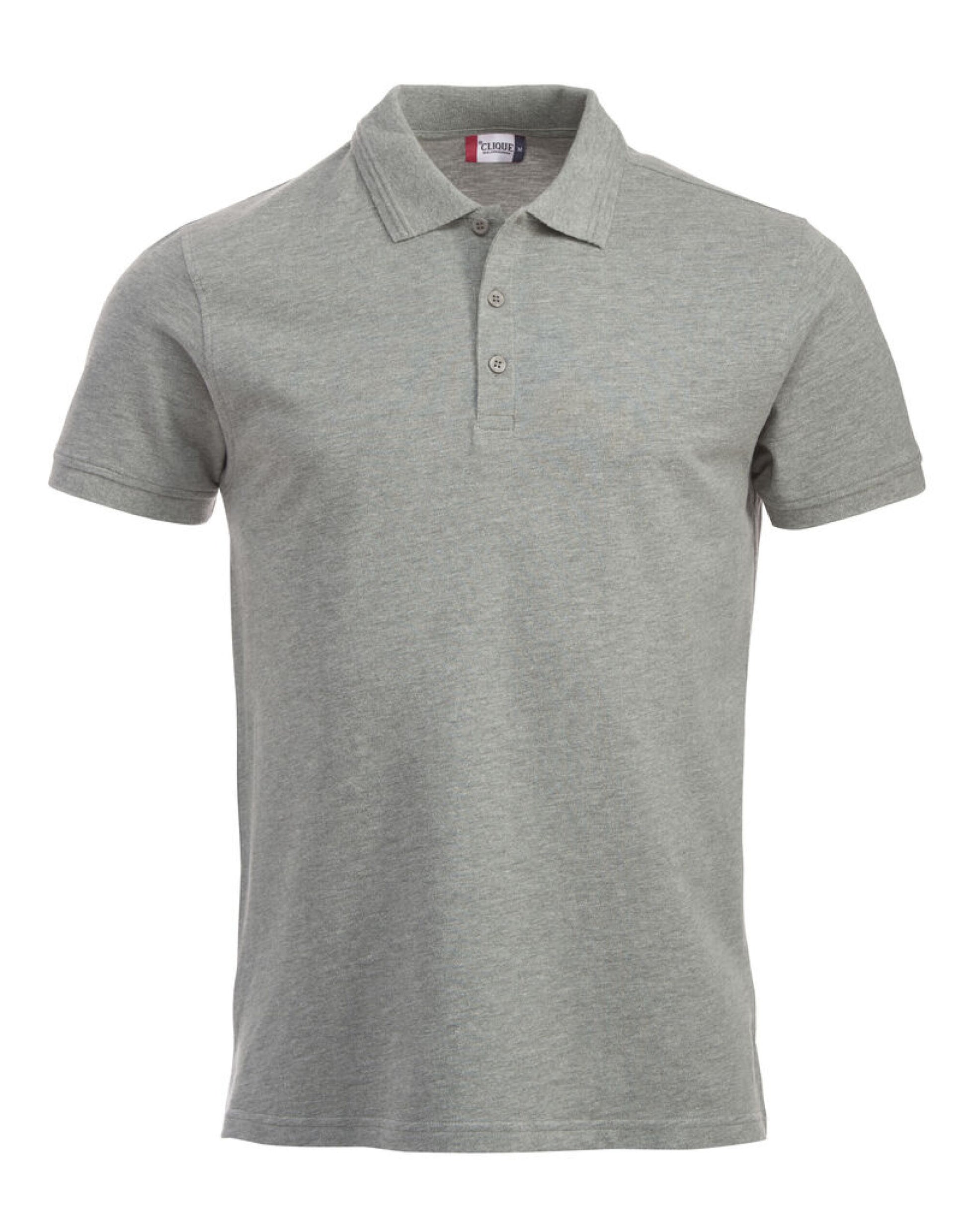 Manhattan Polo - Grey Melange