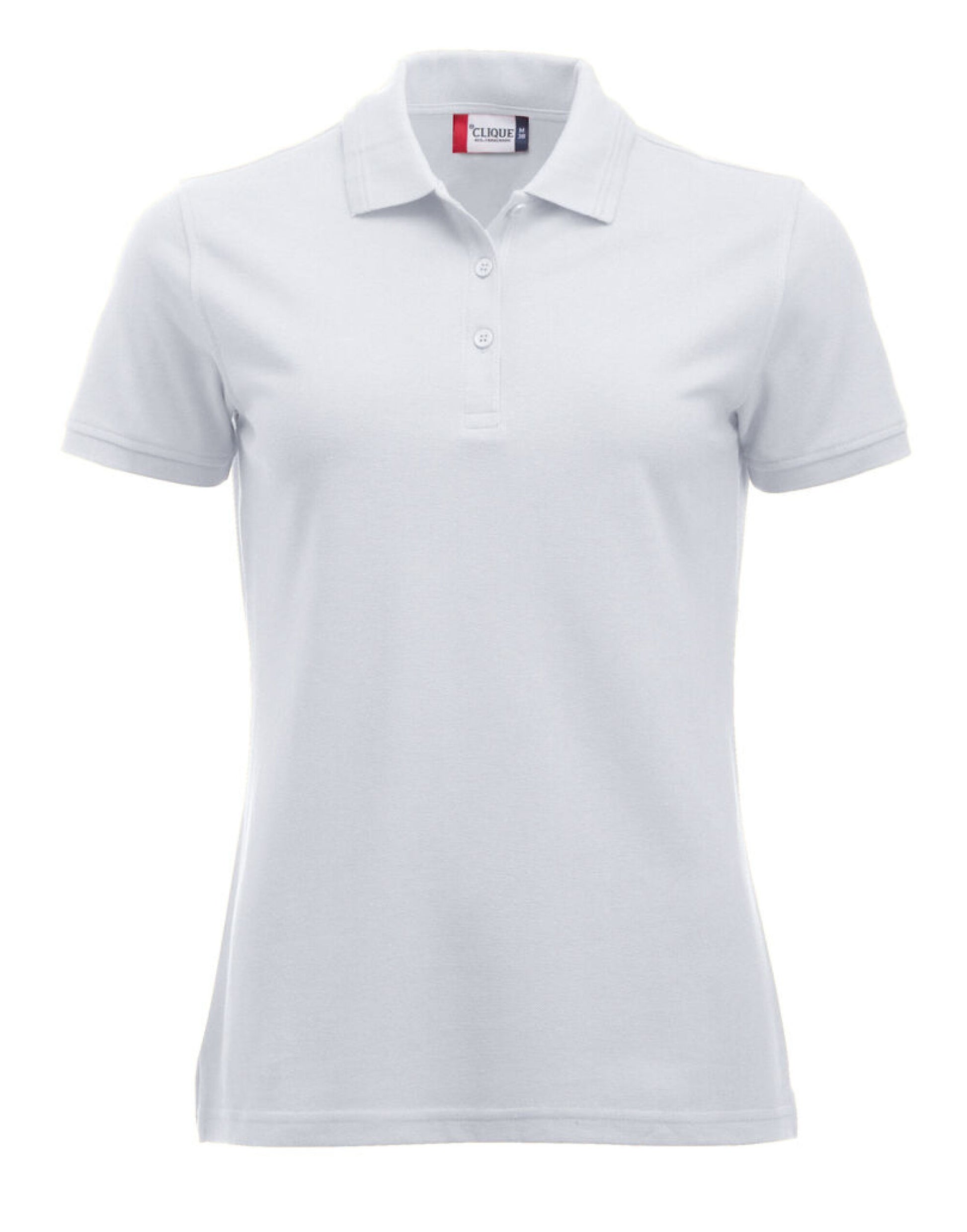 Ladies Manhattan Polo - White