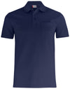 Basic Polo With Pocket - Dark Navy